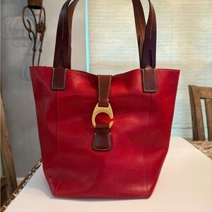 Dooney & Bourke Florentine Leather East-West Shopper Tote